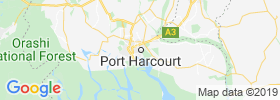Port Harcourt map